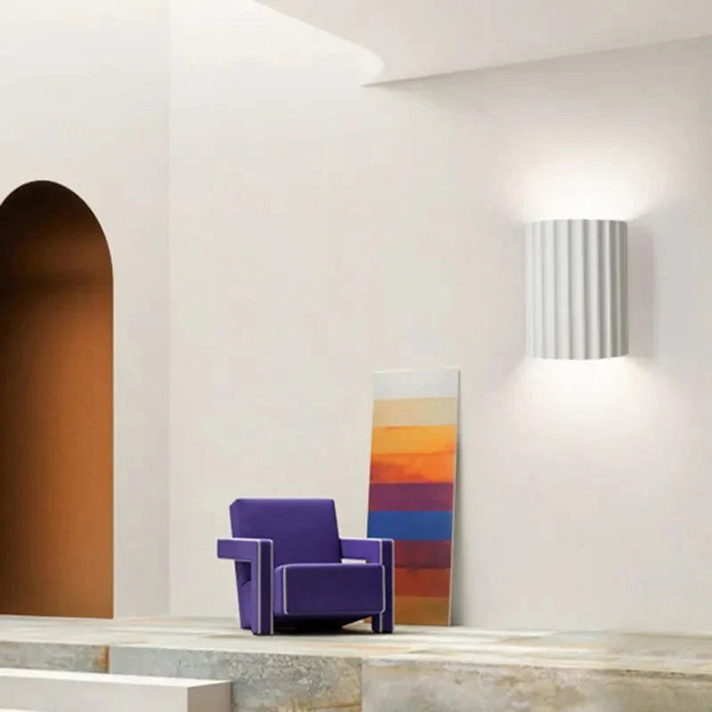 Curvella | Falista lampa ścienna