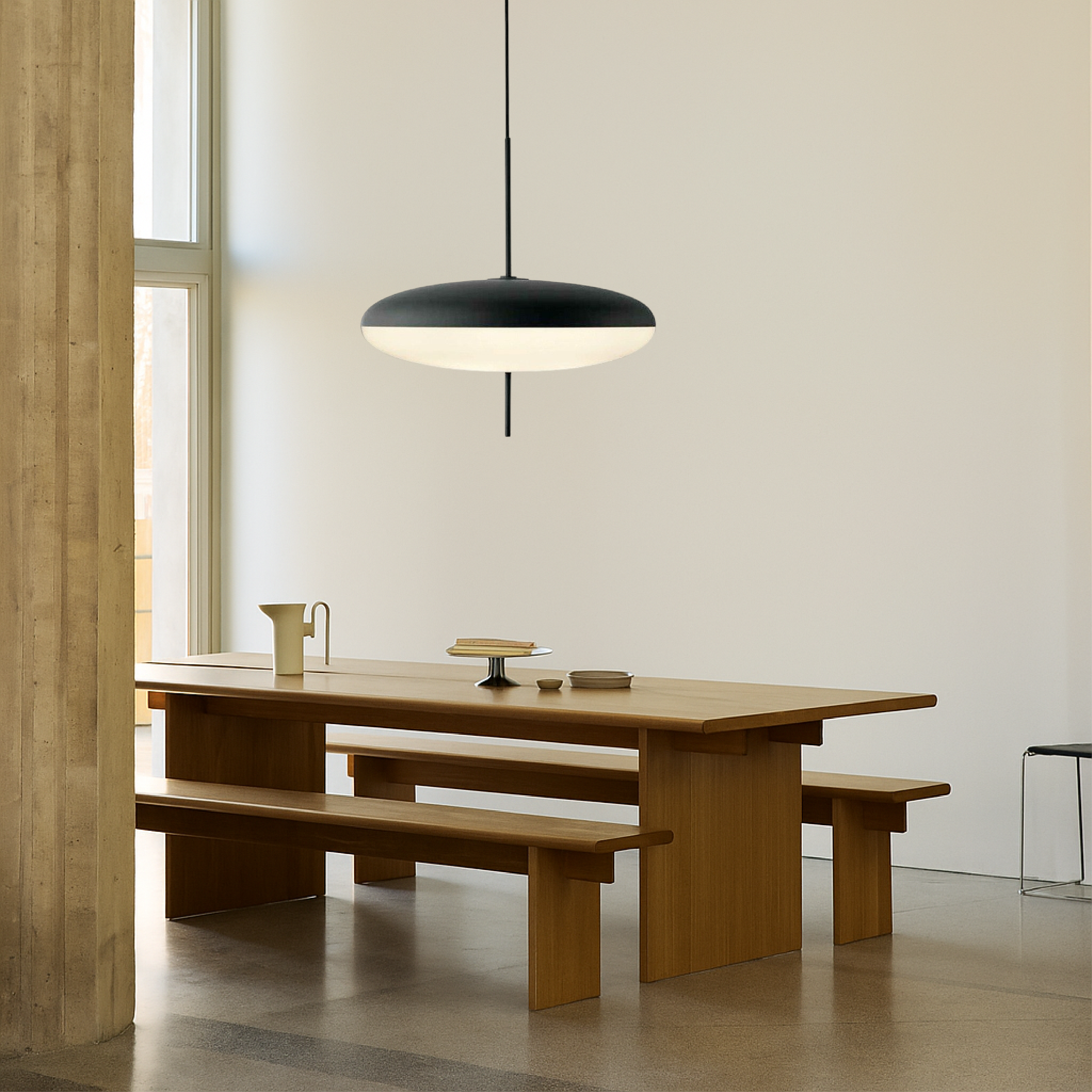 Ovalis | Nowoczesna okrągła lampa sufitowa LED