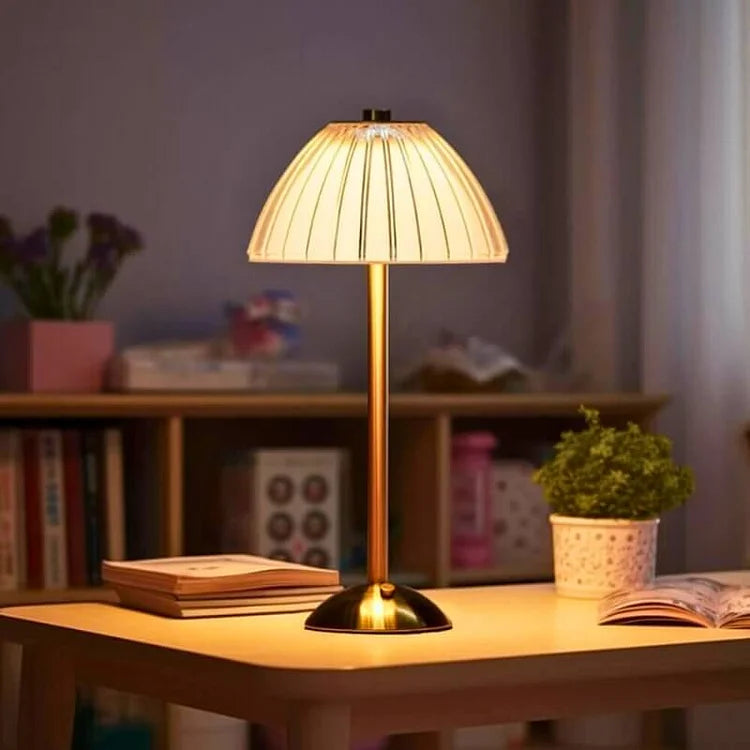 Lumora | Lampa stołowa z składanym kloszem