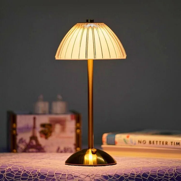 Lumora | Lampa stołowa z składanym kloszem
