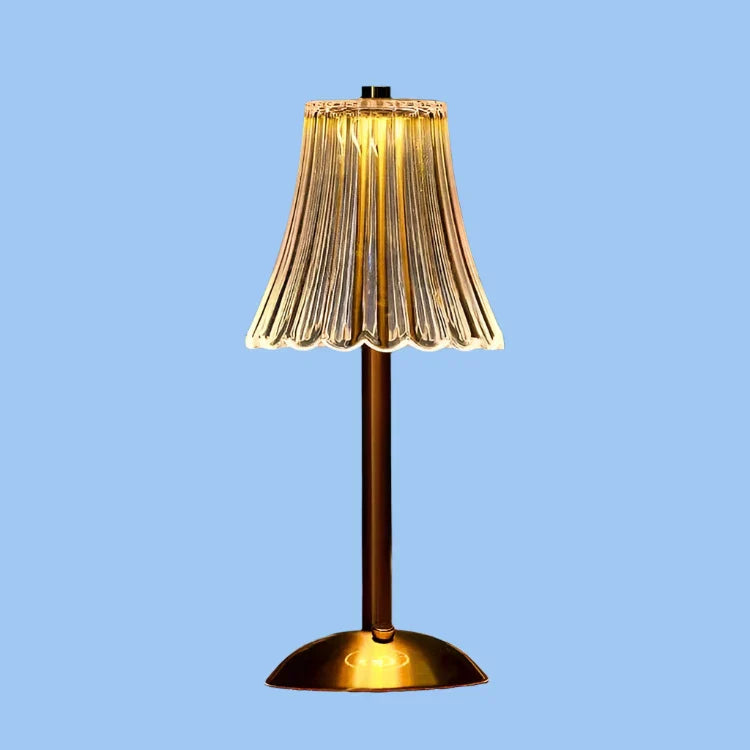 Lumora | Lampa stołowa z składanym kloszem