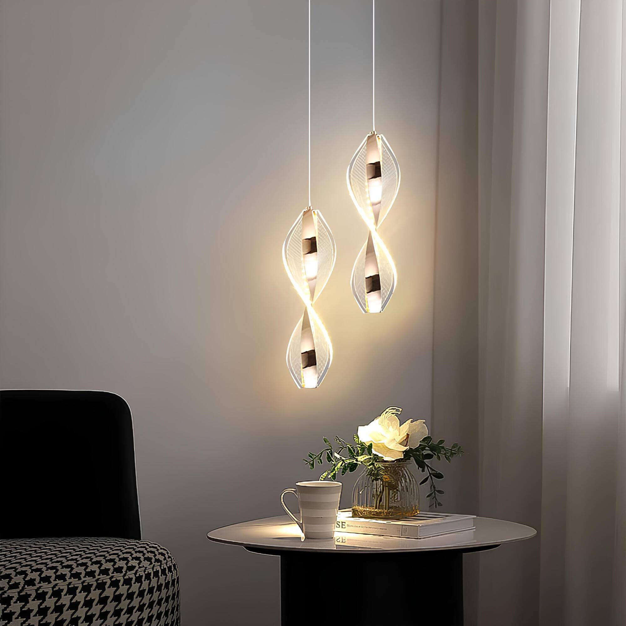 Helix | Lampa wisząca w spiralnym designie