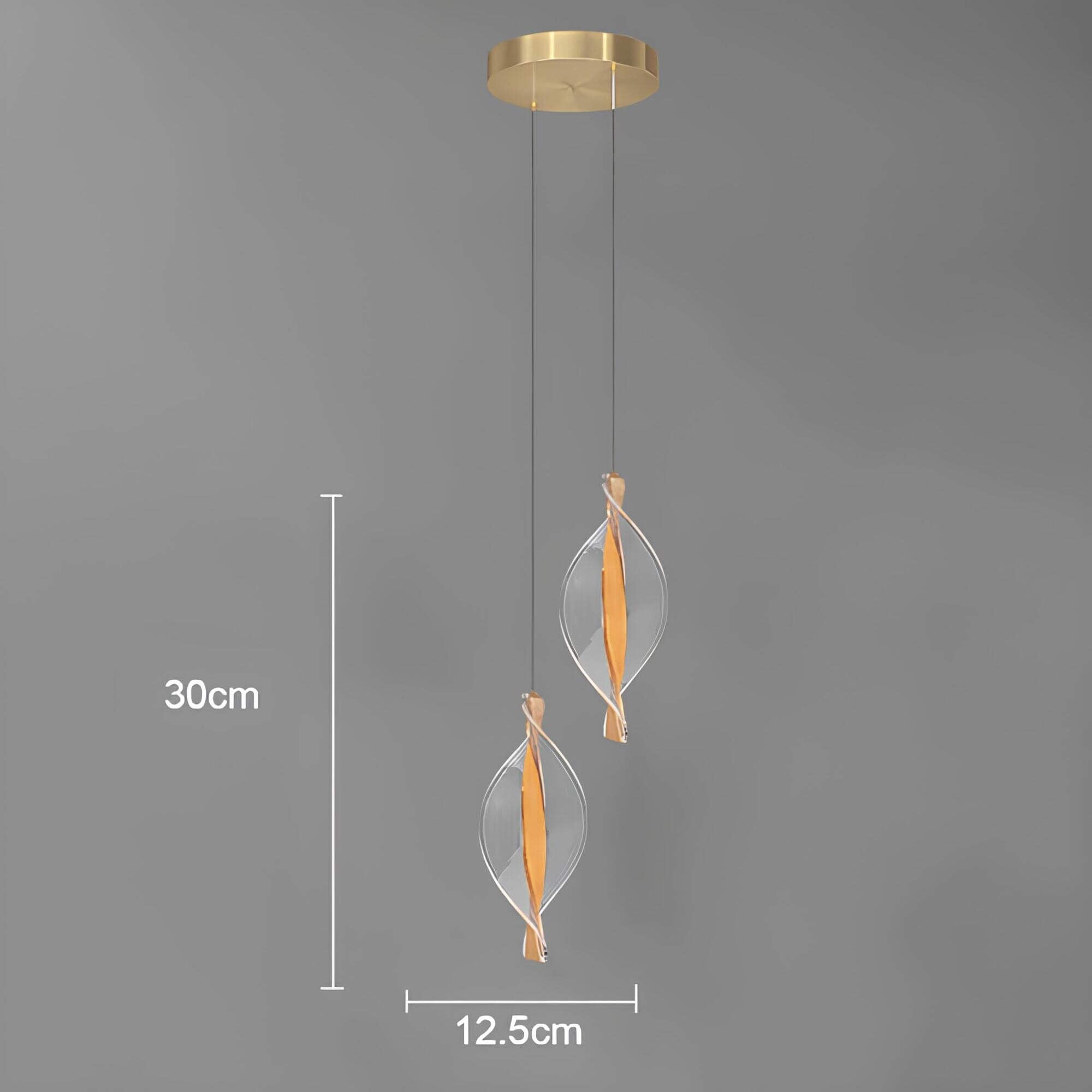 Helix | Lampa wisząca w spiralnym designie