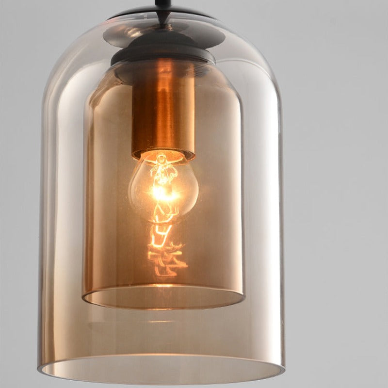 Belluno | Lampa wisząca z przezroczystego szkła