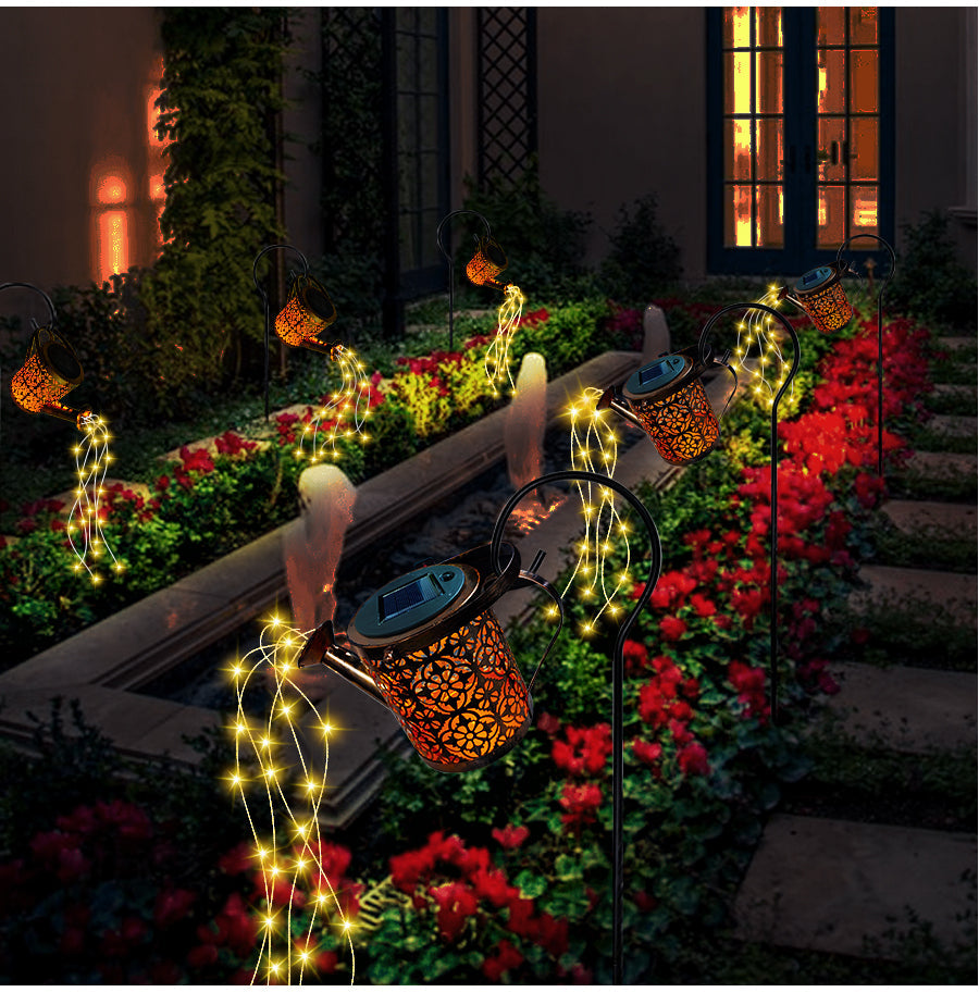 FlowLight | Solarowa lampa ogrodowa w kształcie konewki
