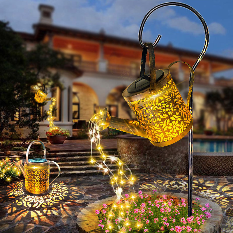 FlowLight | Solarowa lampa ogrodowa w kształcie konewki