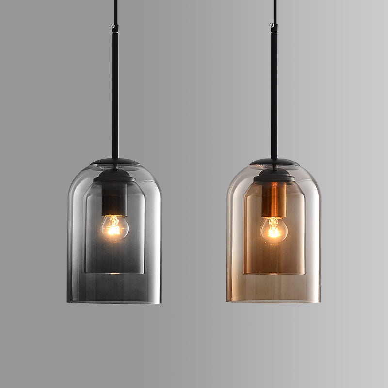 Belluno | Lampa wisząca z przezroczystego szkła