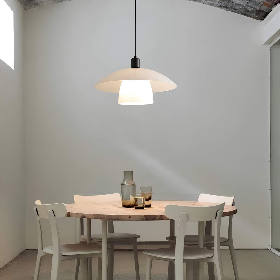 Elvya | Lampa wisząca w kształcie talerza
