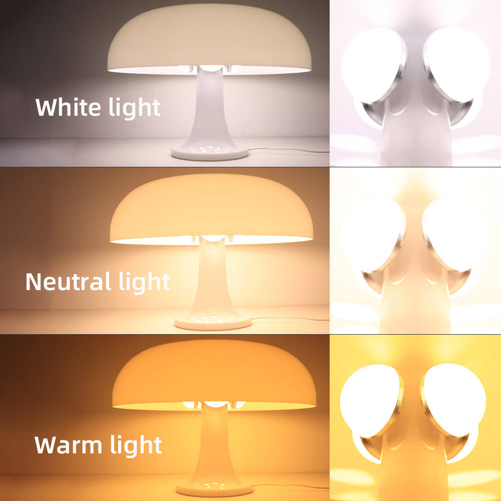 Nordic Mushroom | Minimalistyczna Lampka Stołowa w Stylu Nesso