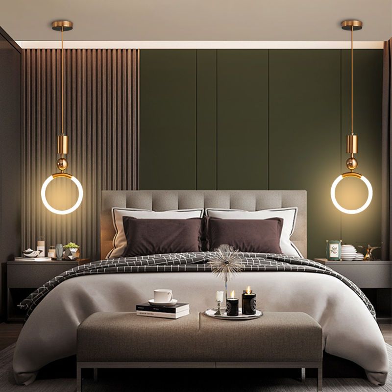 Oryna | Lampa wisząca w kształcie pierścienia LED