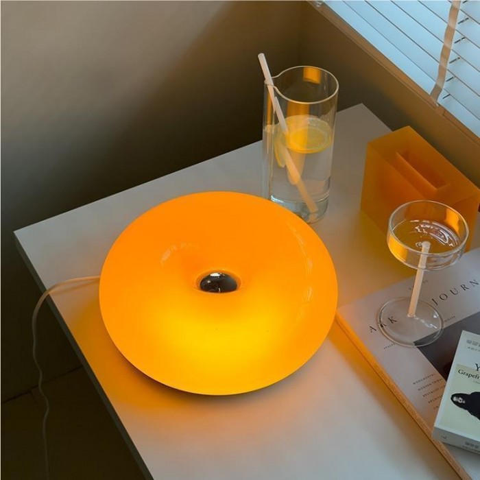 Bauhaus Donut | Kreatywne oświetlenie stołowe i ścienne