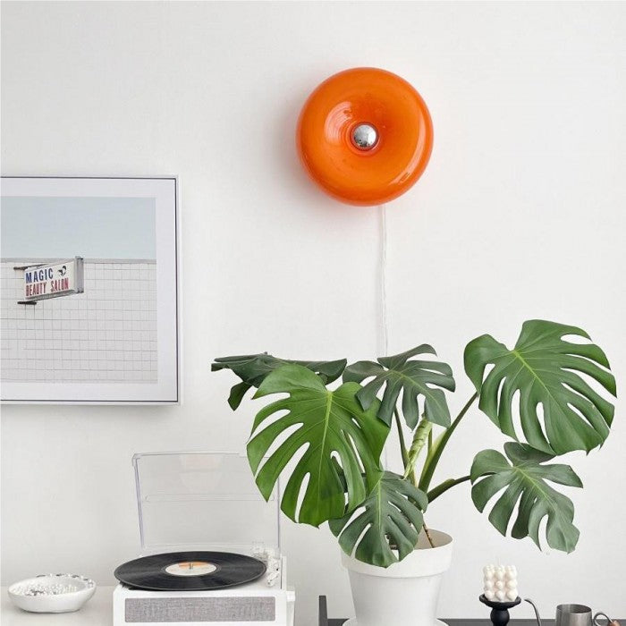Bauhaus Donut | Kreatywne oświetlenie stołowe i ścienne