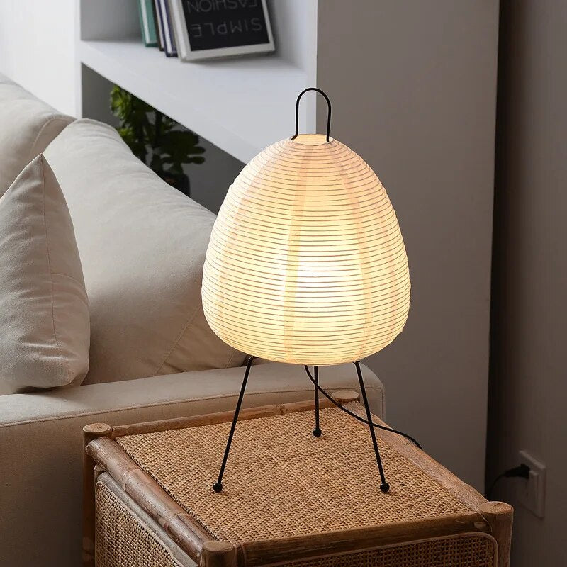 Lumina | Lampa stołowa z papierowym kloszem